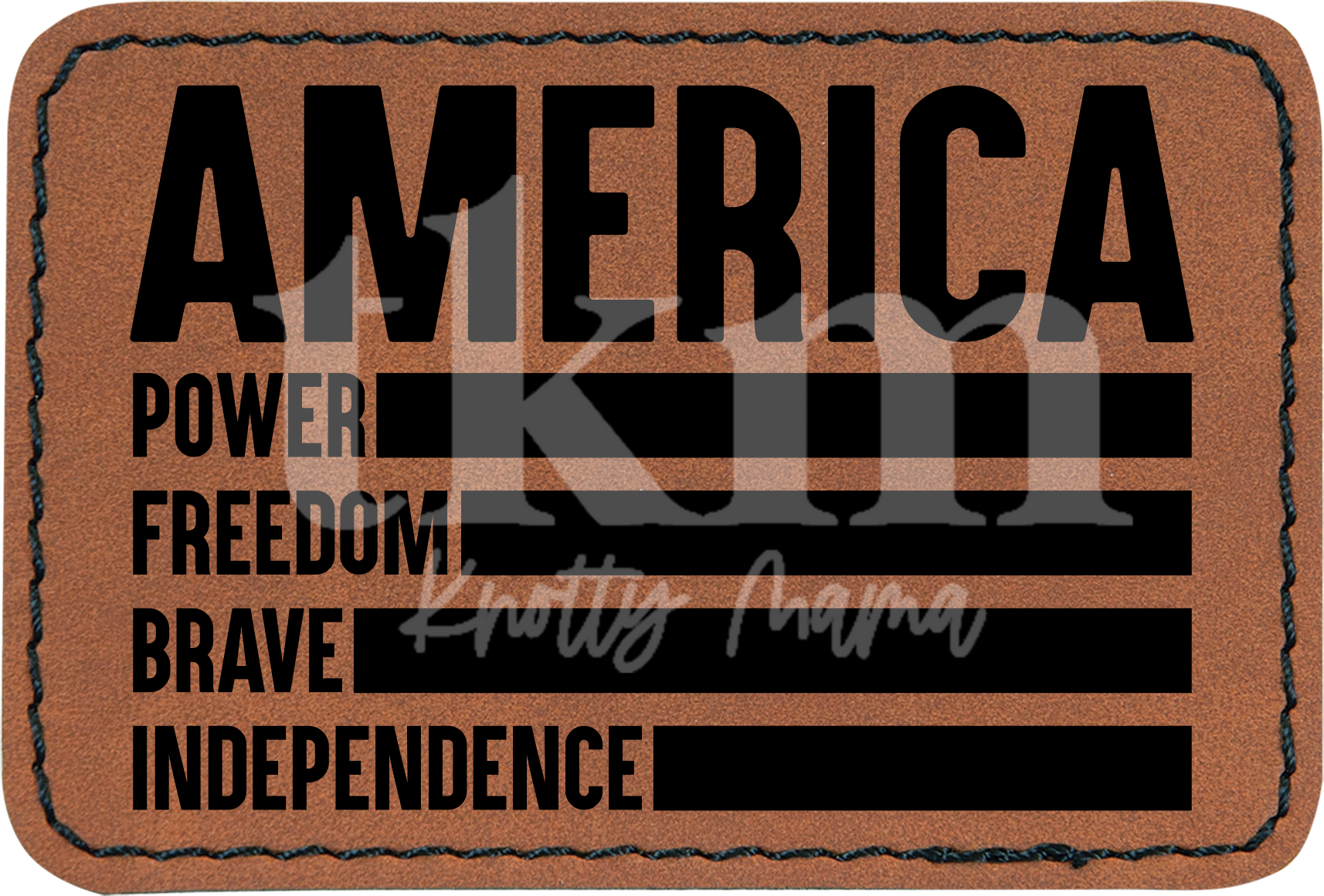 America Quote Patch