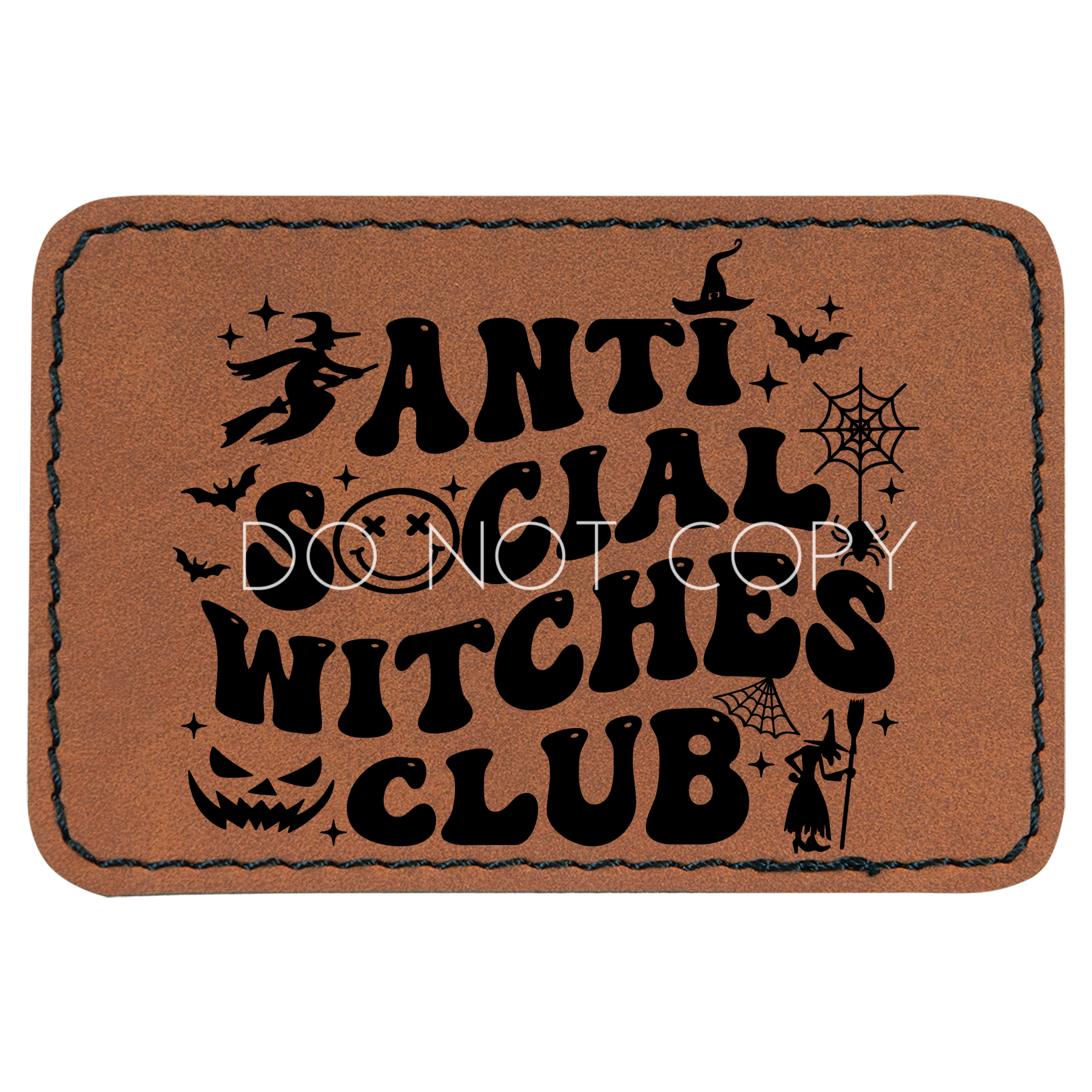 Antisocial Witches Club Patch