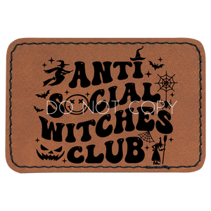 Antisocial Witches Club Patch