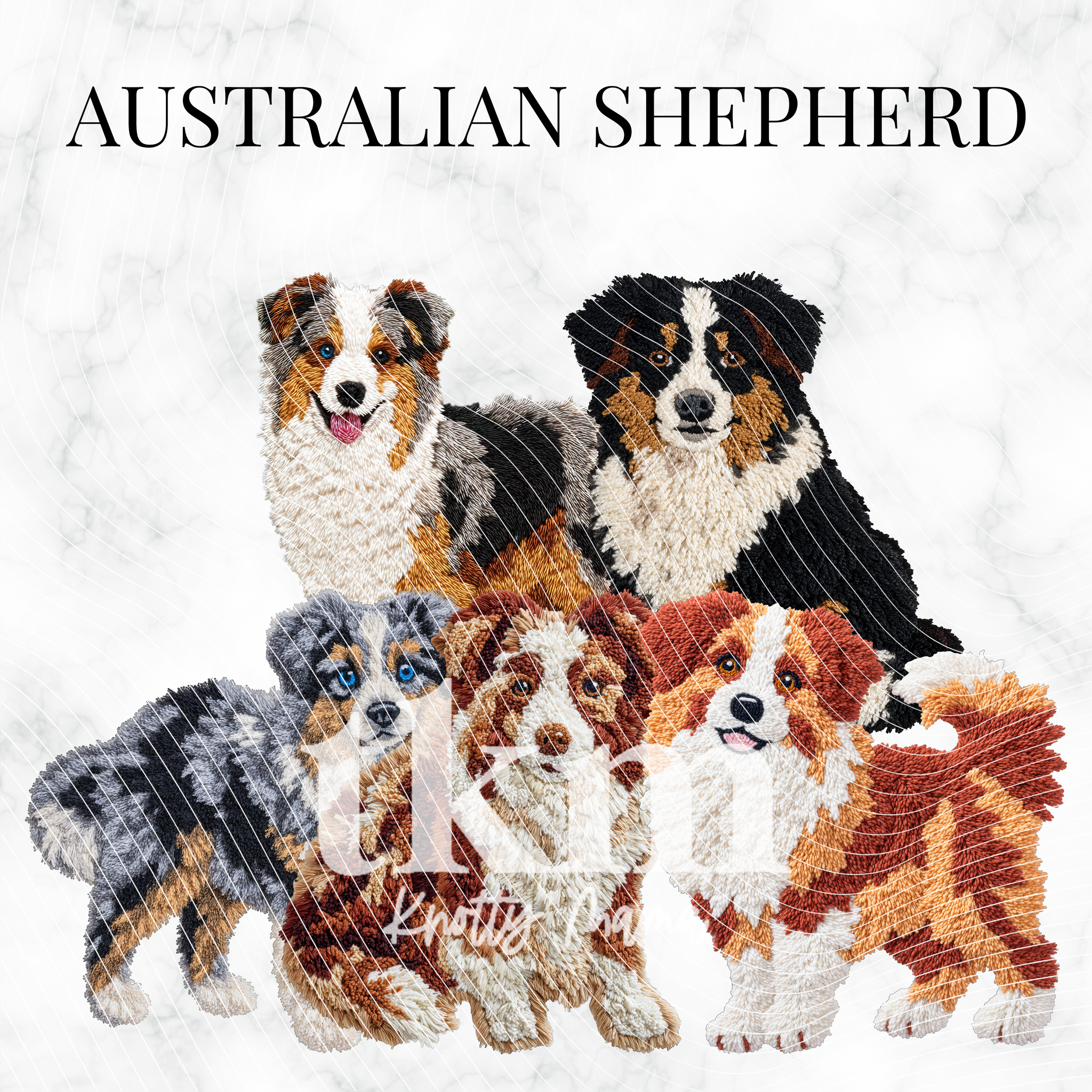 Australian Shepherd PNG Bundle
