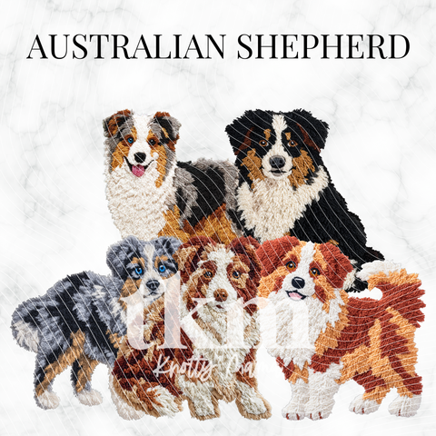Australian Shepherd PNG Bundle