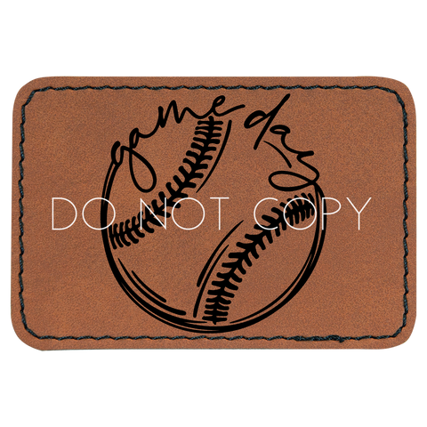 Baseball/Softball Doodle Game Day Patch