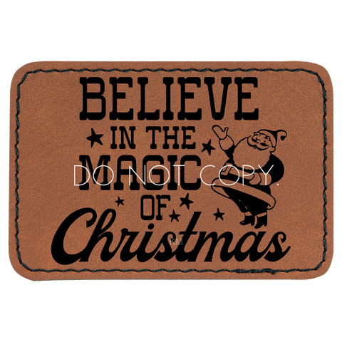Believe In The Magic Of Christmas Patch