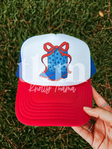Boots DTF Hat Transfer