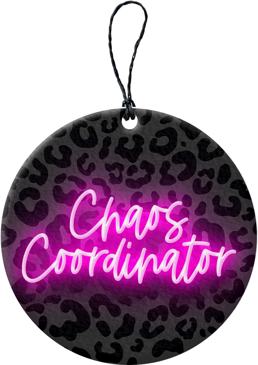 Chaos Coordinator Circle Felt Freshie