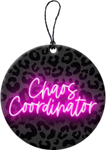 Chaos Coordinator Circle Felt Freshie