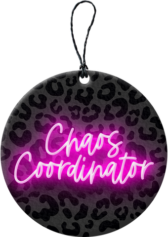 Chaos Coordinator Circle Felt Freshie