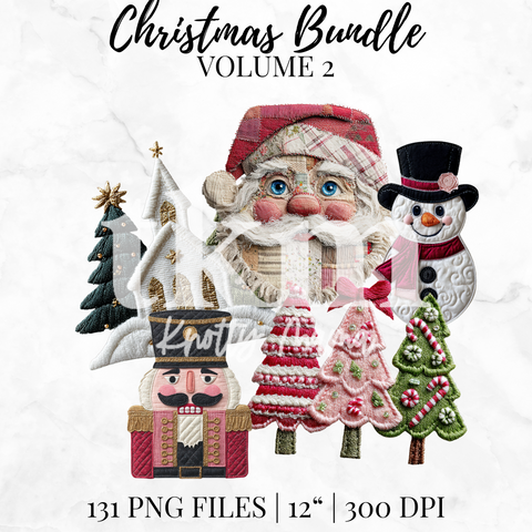 Christmas Patchwork Bundle Volume 2 w/Transfer License