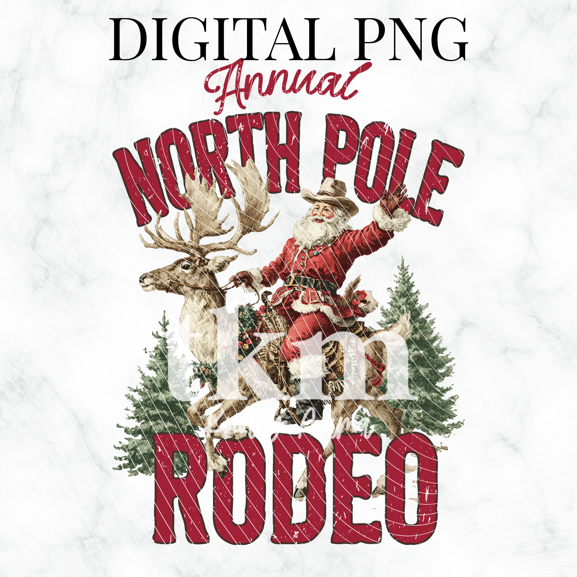 Annual North Pole Rodeo PNG – The Knotty Mama