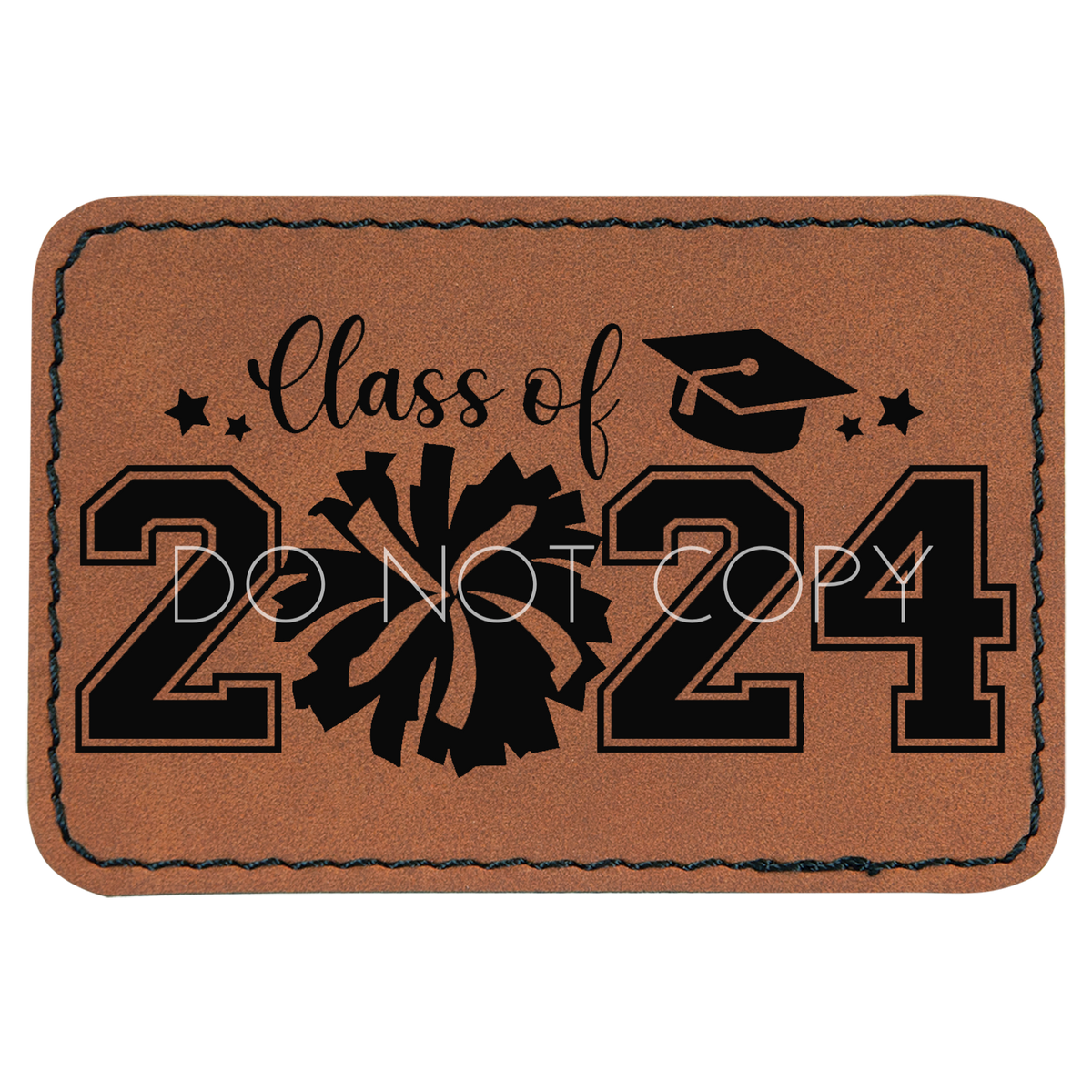 Class of 2024 Cheer Patch – The Knotty Mama