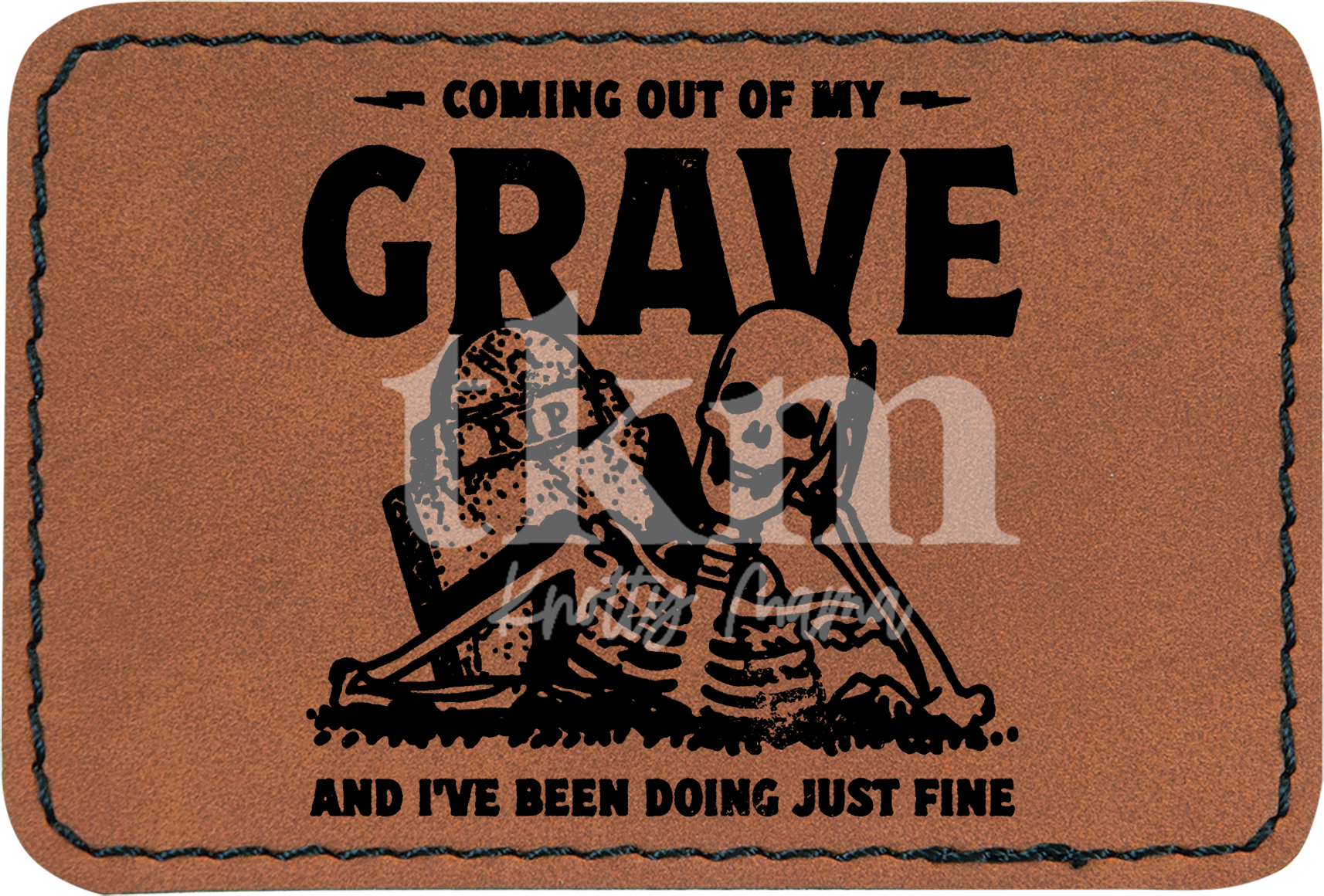 Coming Out Of My Grave Patch