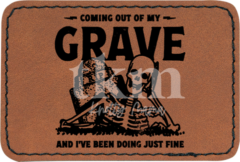 Coming Out Of My Grave Patch