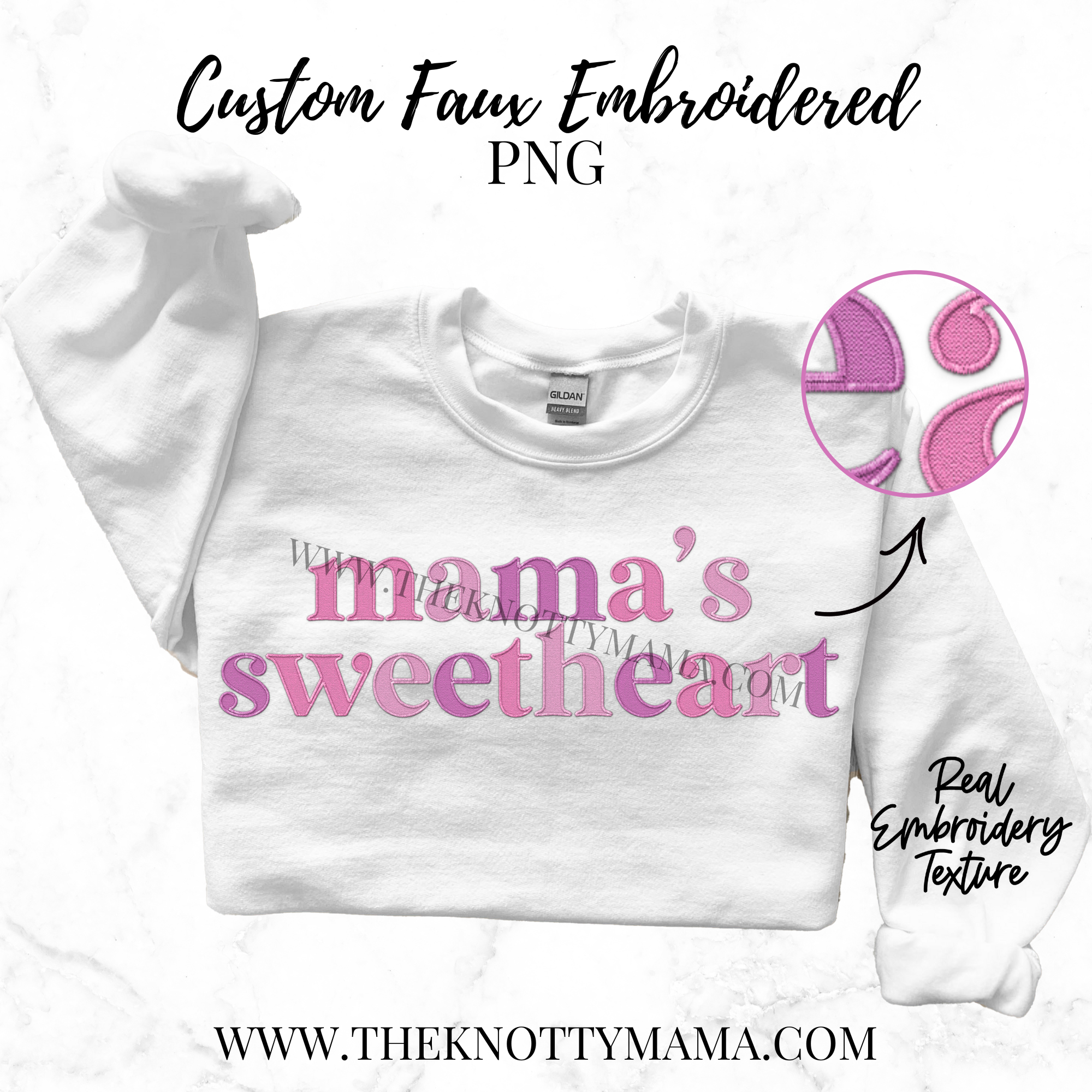 Mama's Sweetheart Valentine's Day PNG