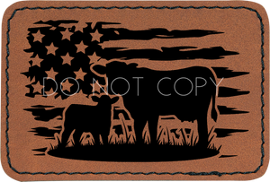 Cow Flag Patch