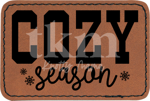 Cozy Season Snowflake Patch