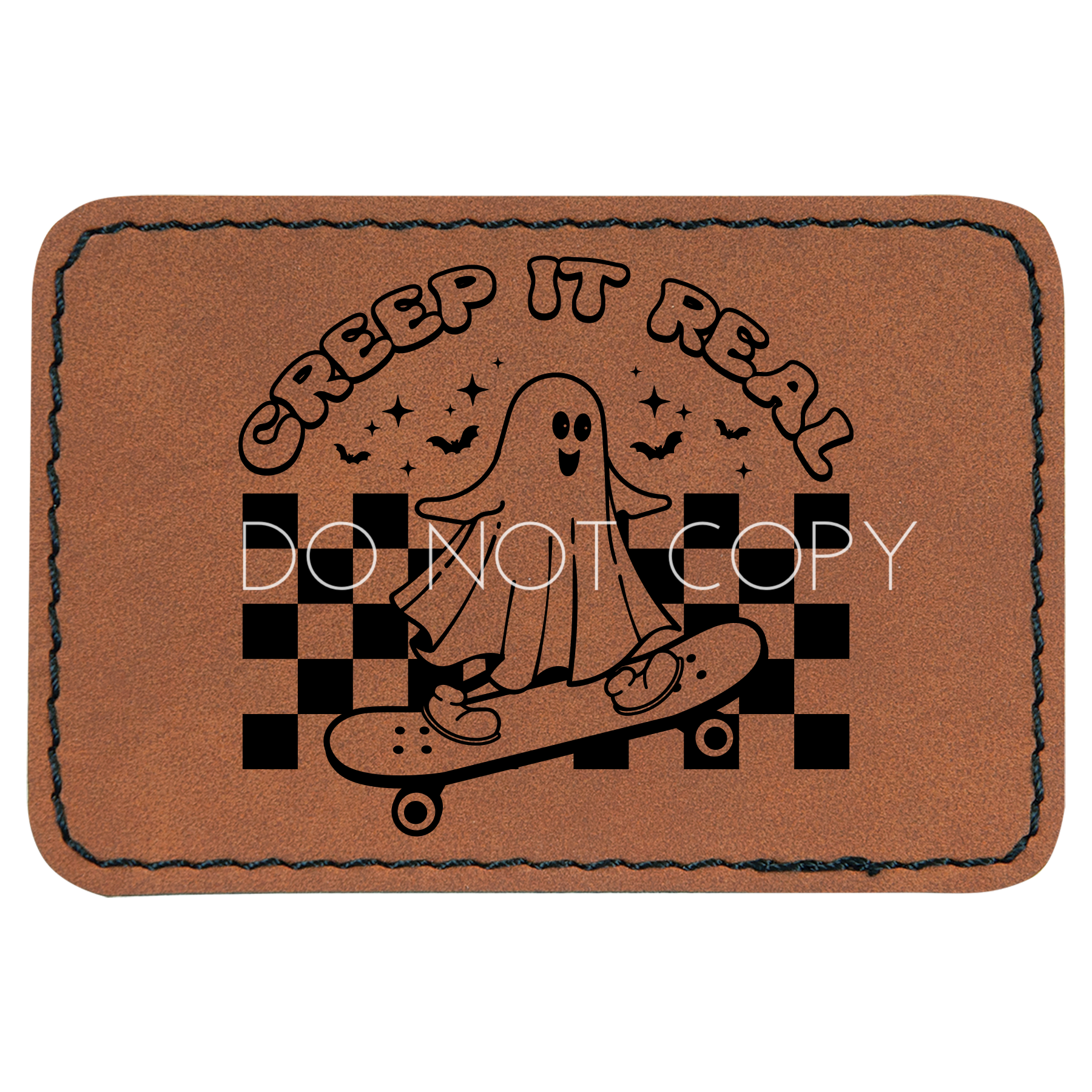 Creep It Real Skater Patch