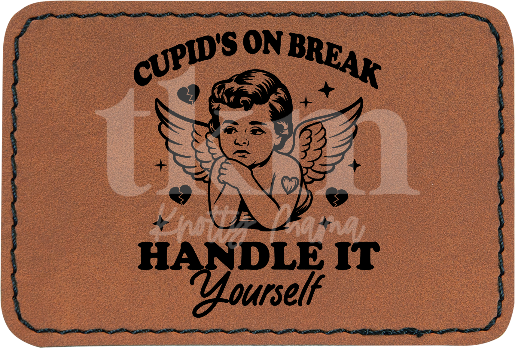 Cupid's On Break Patch