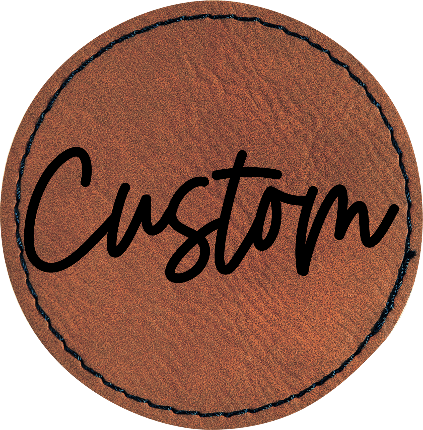 Custom Circle Hat Patch