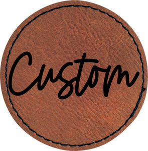 Custom Circle Hat Patch