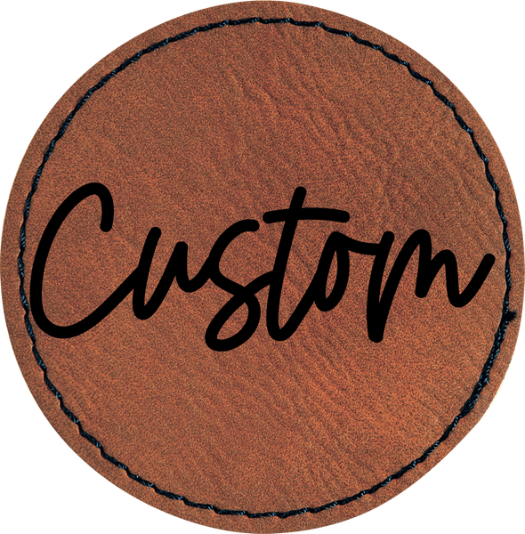 Custom Circle Hat Patch