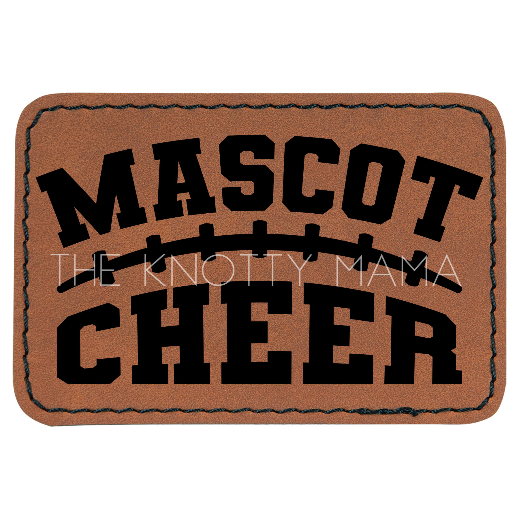 Custom Football Cheer Mascot Patch