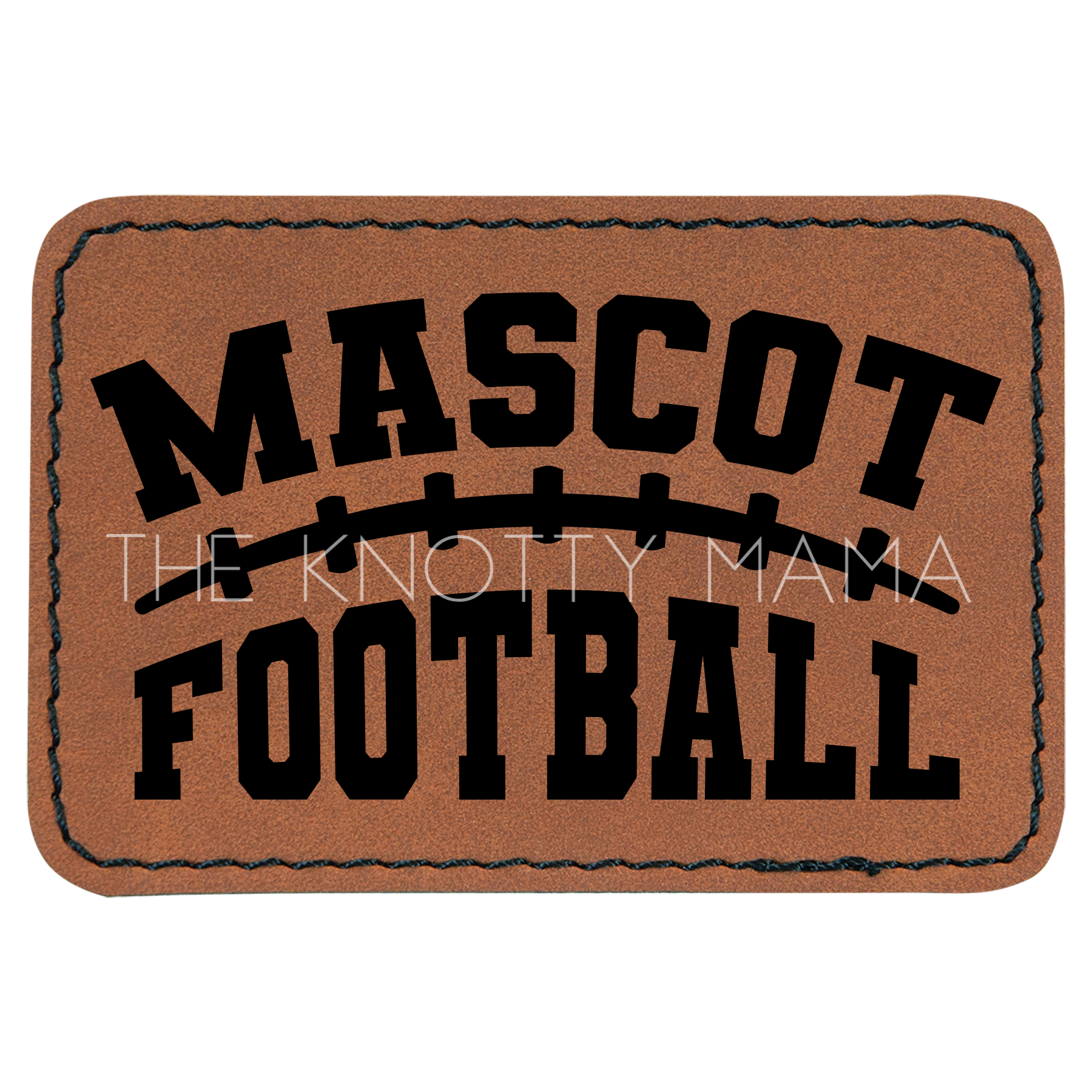 Custom Football Mascot Patch
