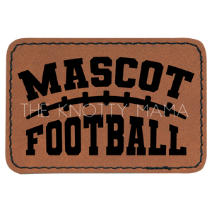 Custom Football Mascot Patch