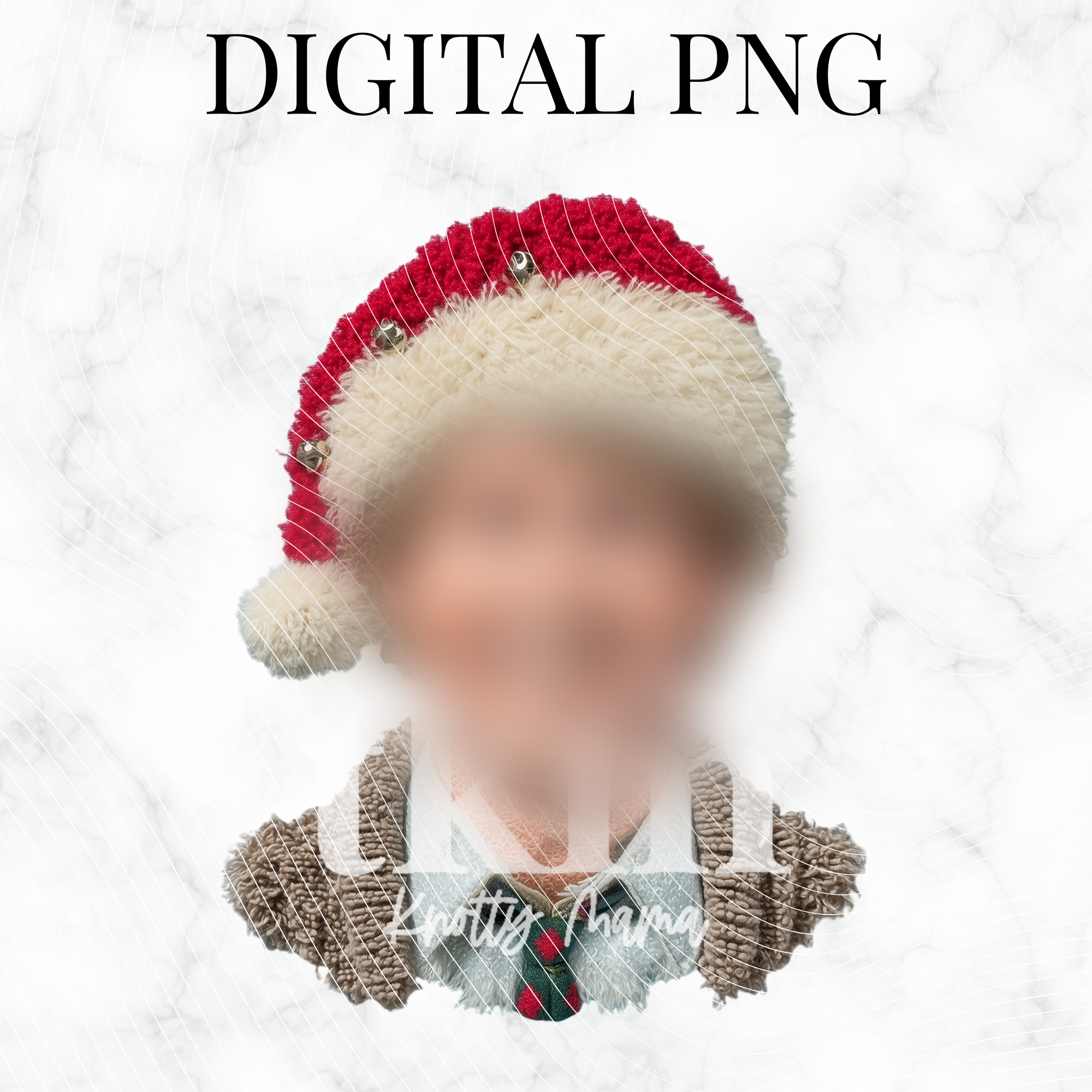 Plush Christmas Dad PNG