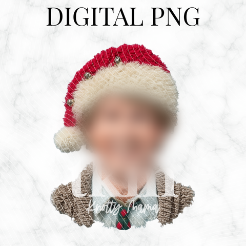 Plush Christmas Dad PNG