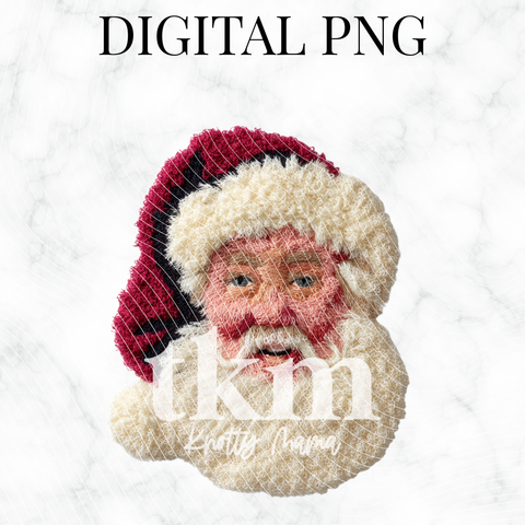Plush Santa Claus Character PNG