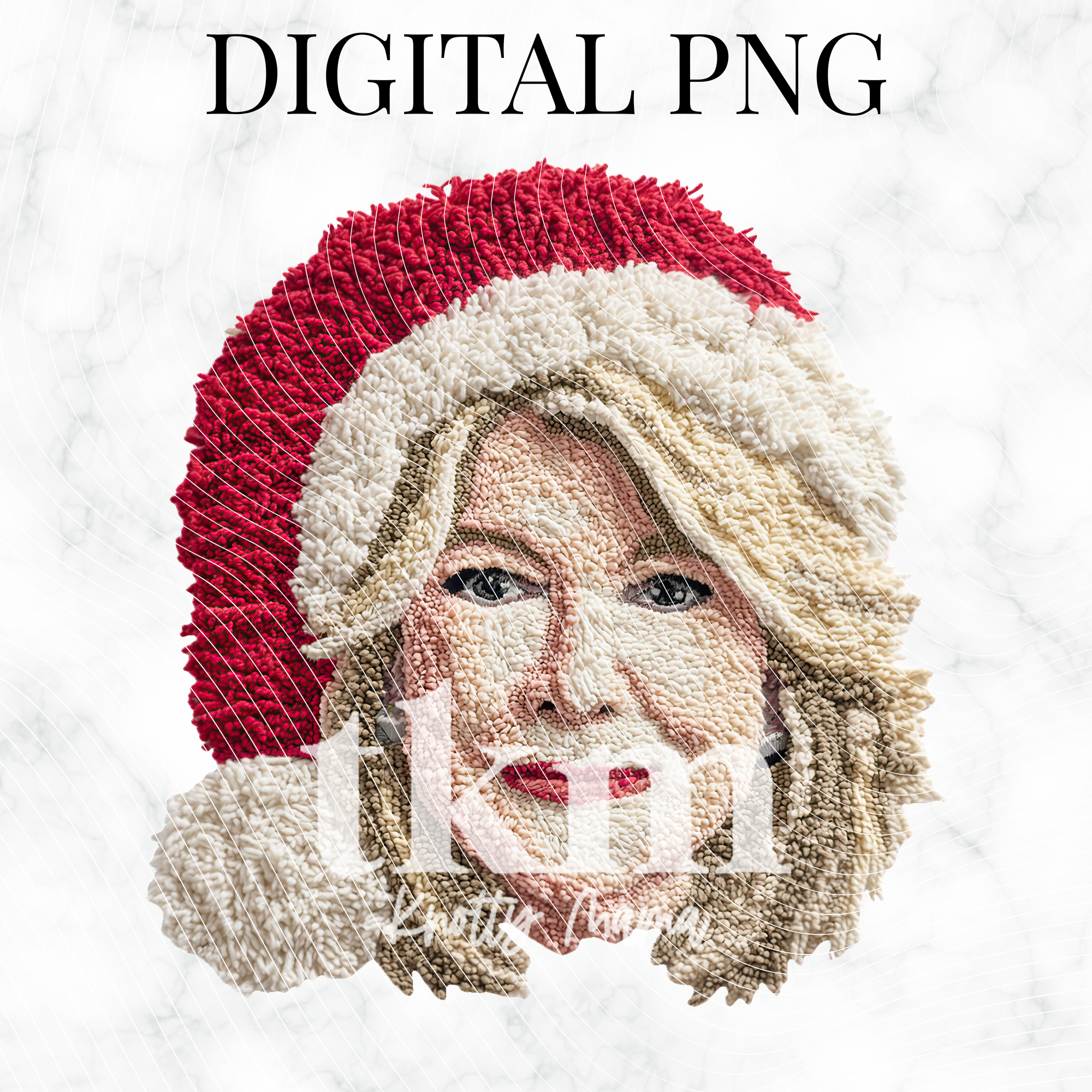 Plush Homemaker Woman PNG