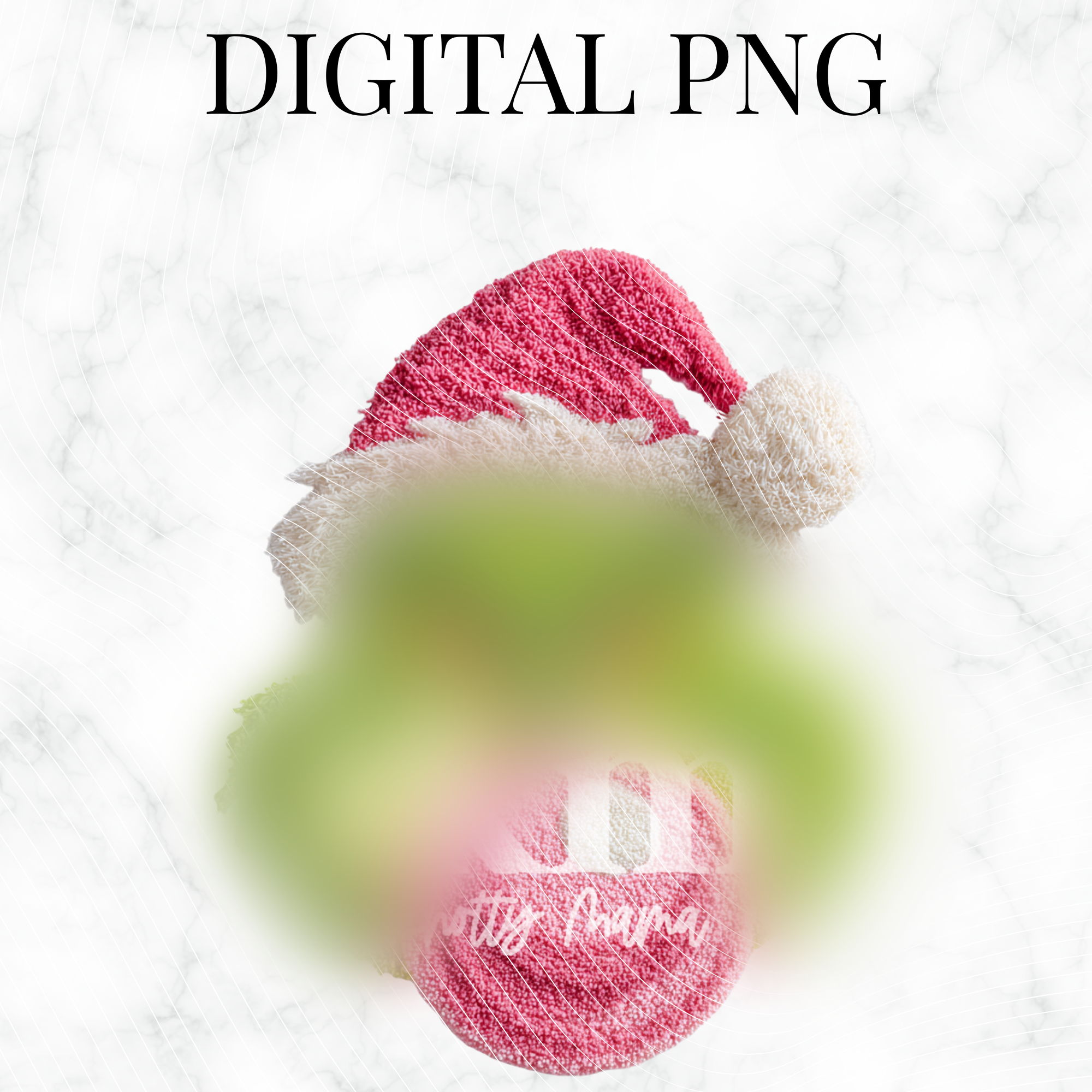 Plush Green Guy Bubblegum PNG
