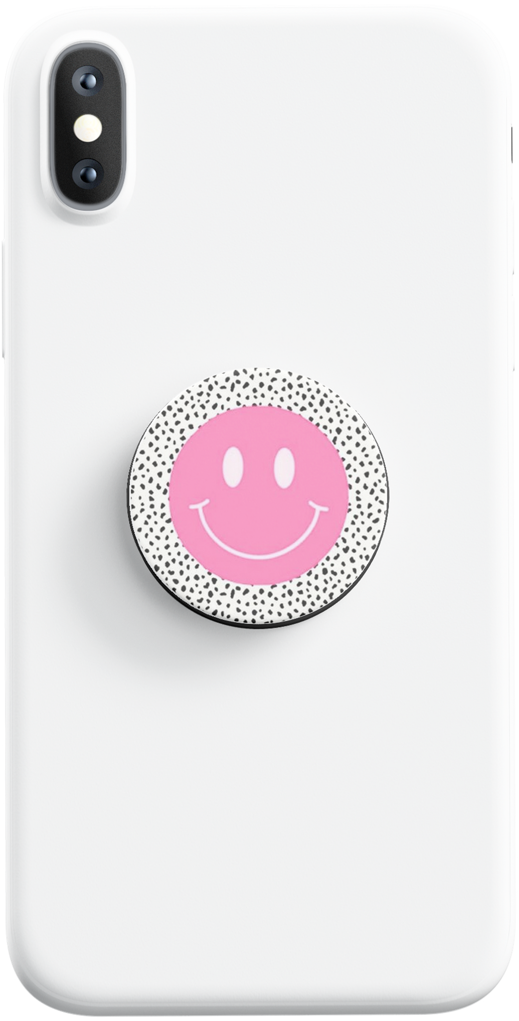 Dalmatian Smiley Phone Grip