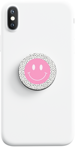 Dalmatian Smiley Phone Grip