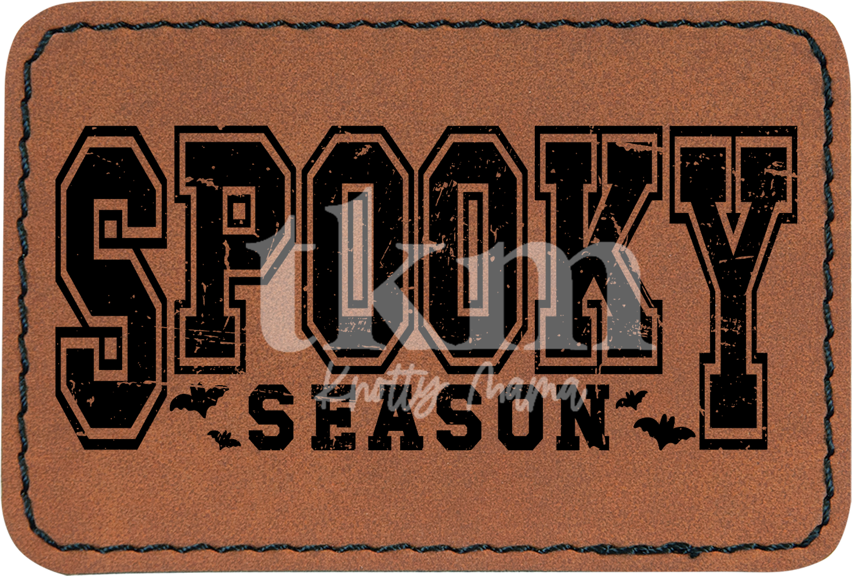 Spooky Season Varsity Patch