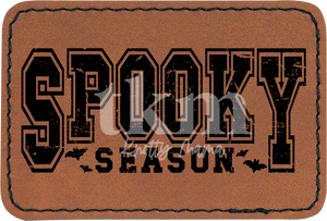 Spooky Season Varsity Patch