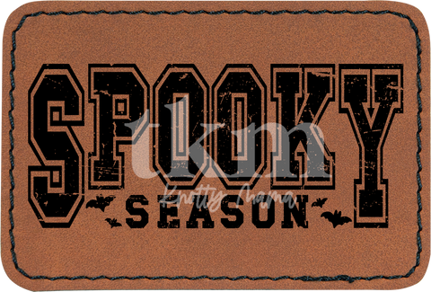 Spooky Season Varsity Patch