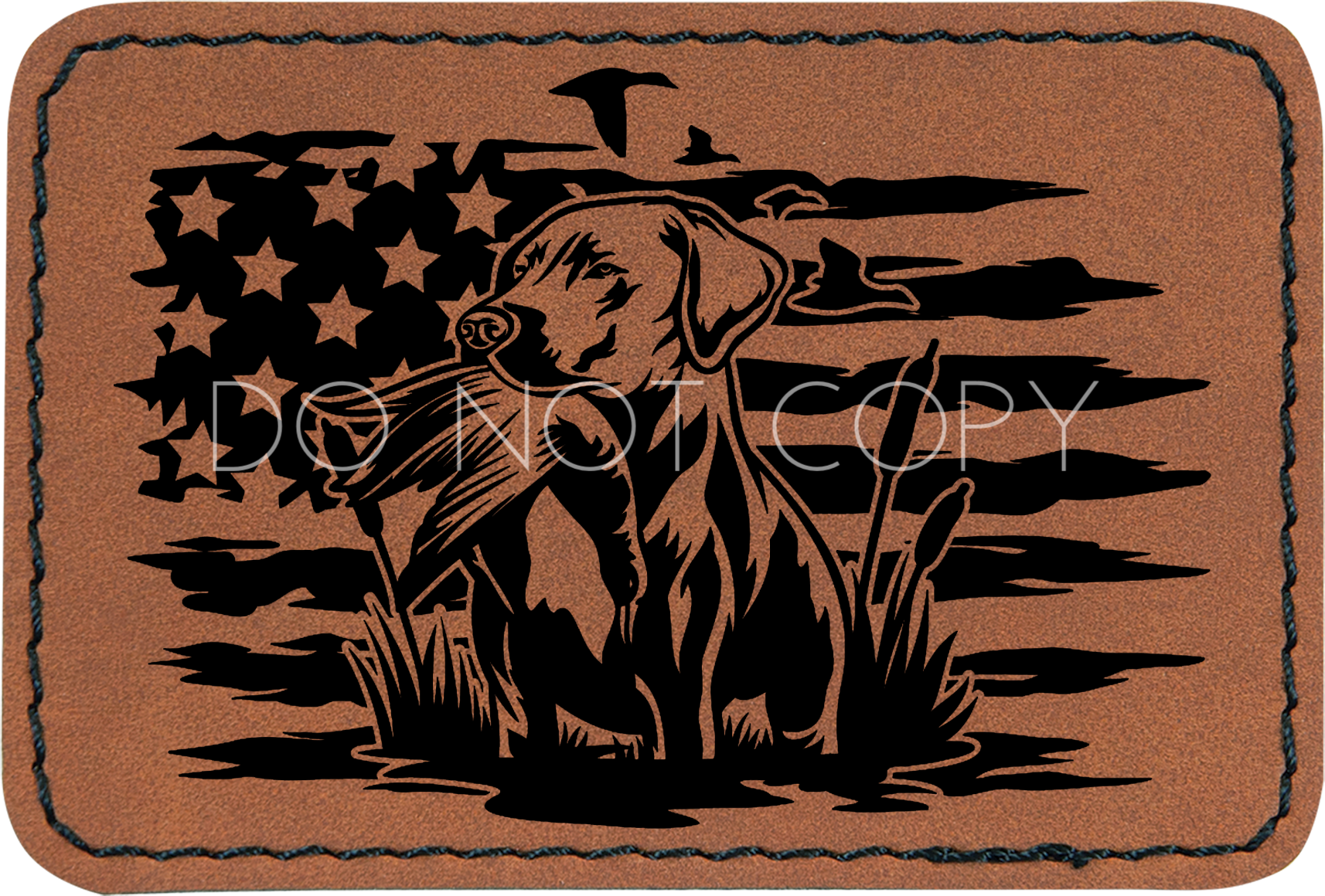 Duck Hunting Flag Patch