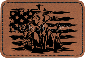 Duck Hunting Flag Patch