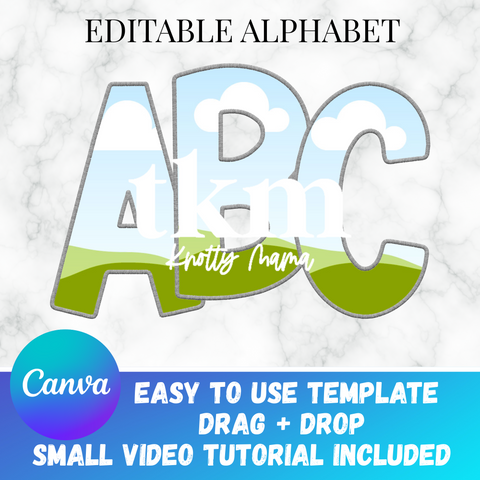 Handwritten Canva Template