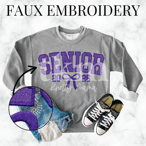 Custom Senior 2026 PNG