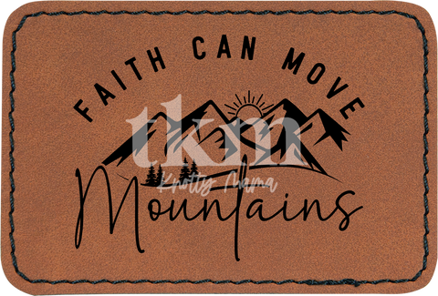 Faith Can Move Mountains Patch