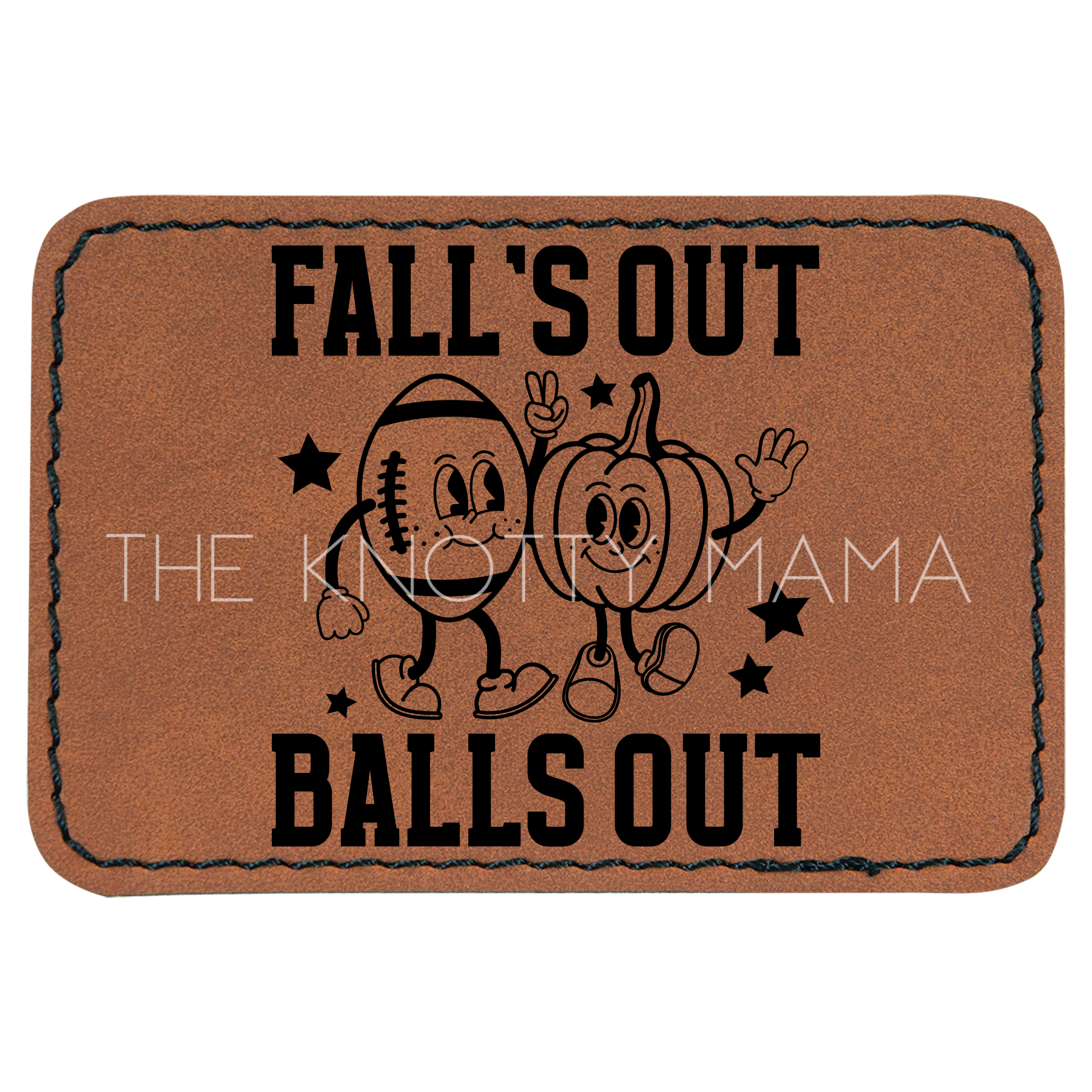 Falls Out Balls Out Patch
