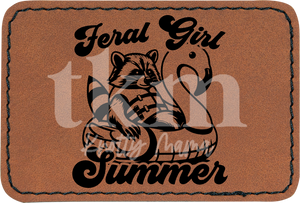 Feral Girl Summer Patch