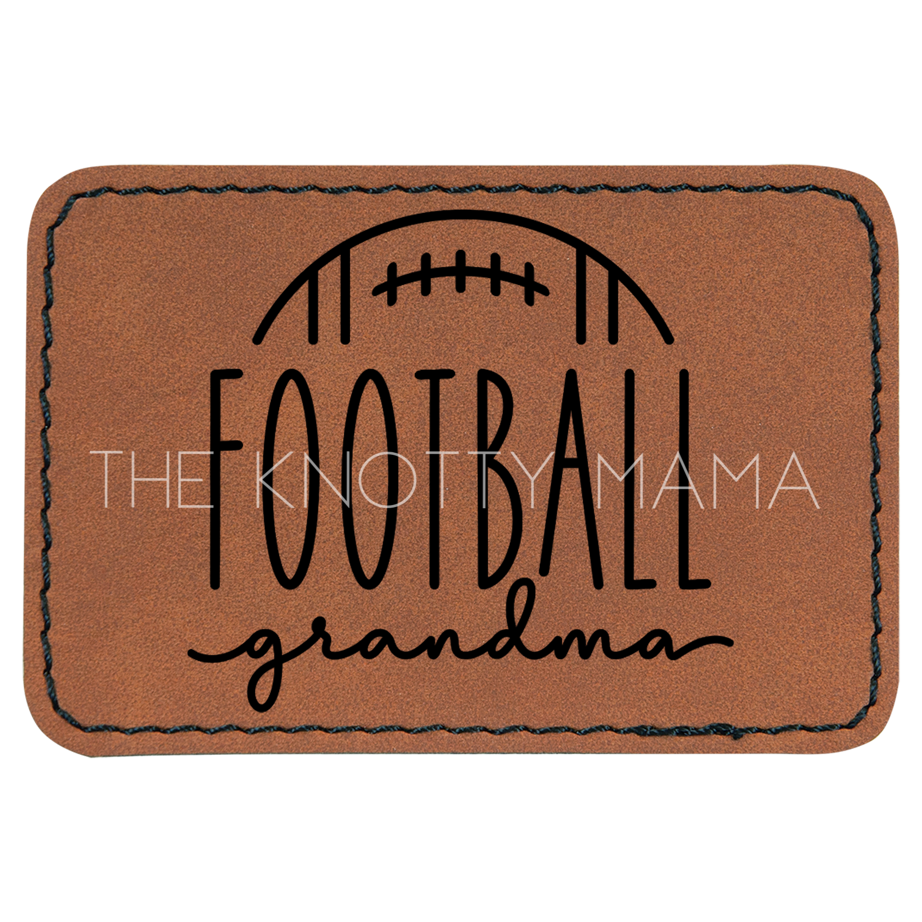Football Grandma Doodle Patch