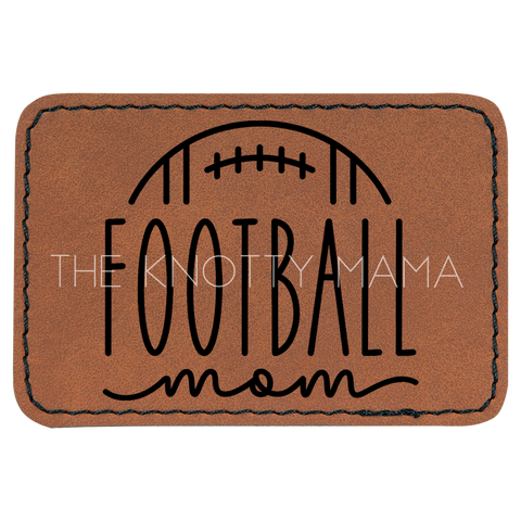 Football Mom Doodle Patch