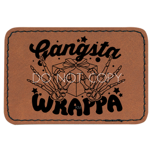 Gangsta Wrappa Patch