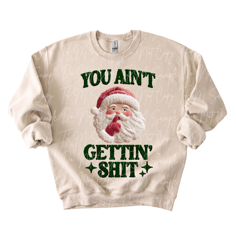 You Ain't Getting Shit DTF