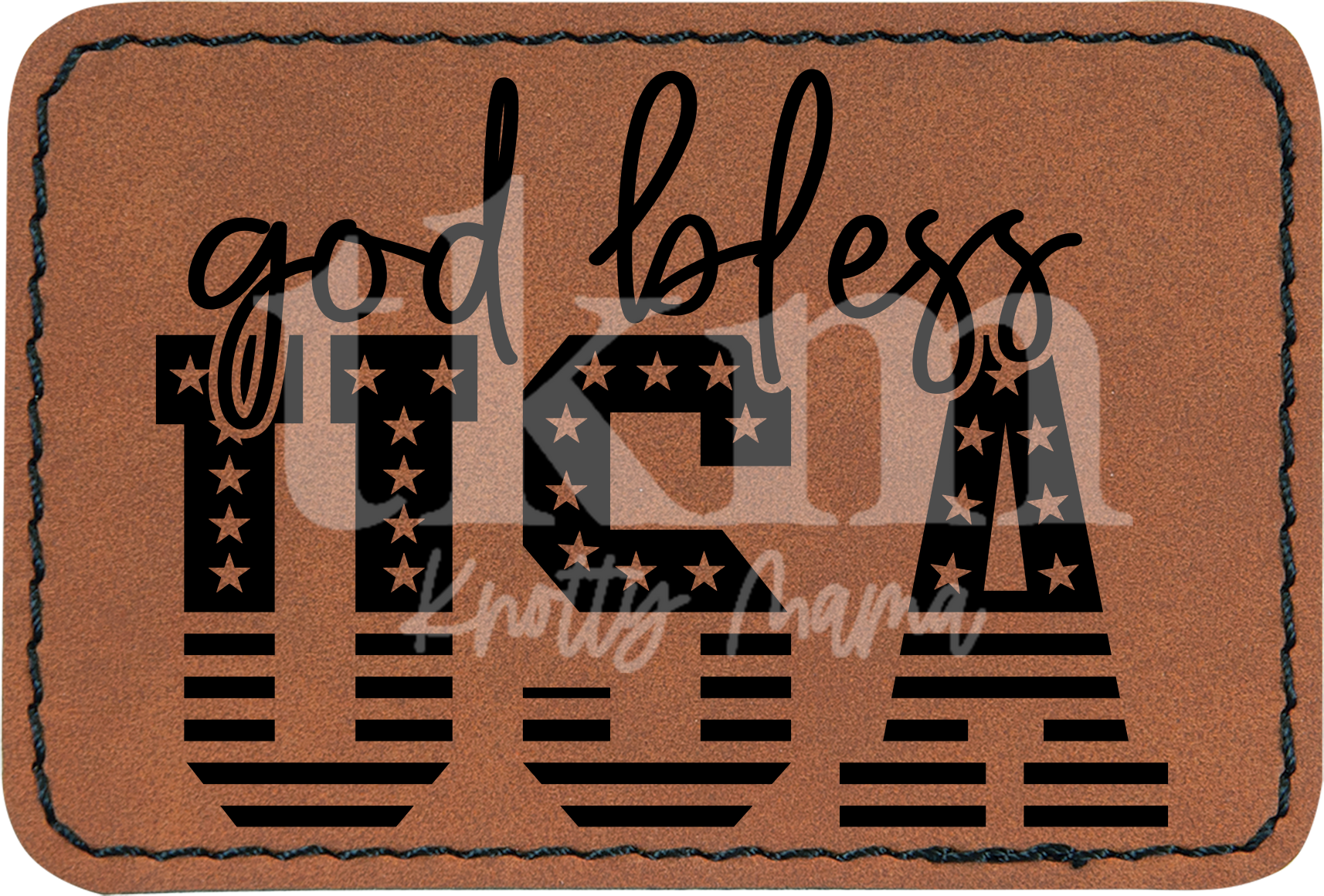 God Bless USA Patch