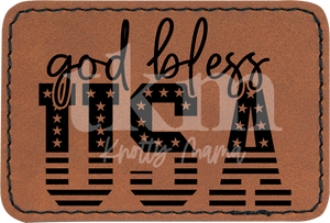 God Bless USA Patch